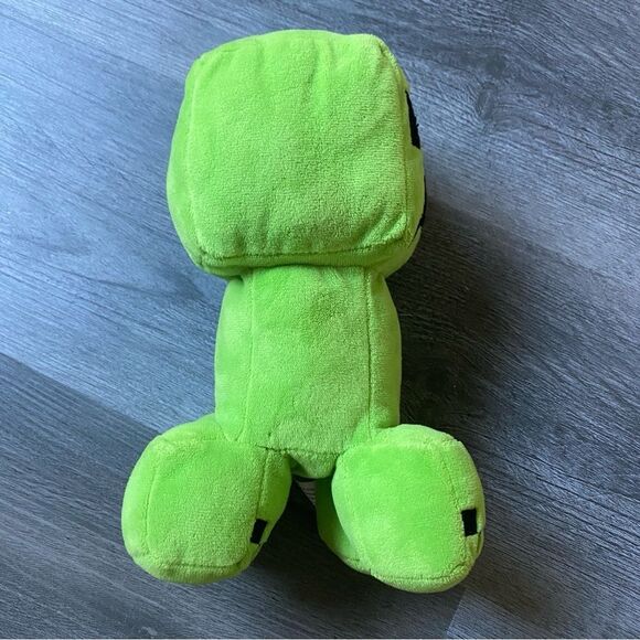 Minecraft Creeper Plushie Green Black Gamer Kids Toy Soft Unisex - Picture 5 of 8